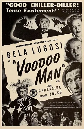 Voodoo Man (1944) Movie Poster - SassyFlix