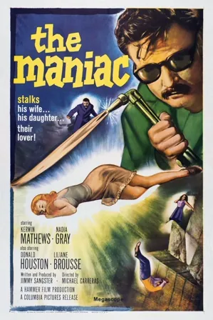 Maniac (1963) Movie Poster - SassyFlix