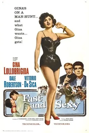 Fast and Sexy (1958) Movie Poster - SassyFlix