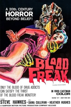 Blood Freak (1972) Movie Poster - SassyFlix
