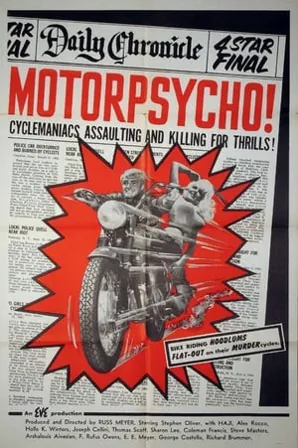 Motorpsycho! (1965) Movie Poster - SassyFlix