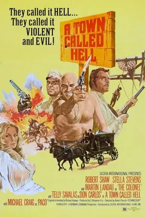 A Town Called Hell (1971) Movie Poster - SassyFlix