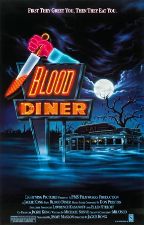 Blood Diner (1987) Movie Poster - SassyFlix