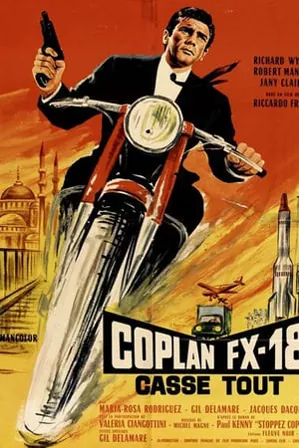Coplan FX-18 Casse Tout (1965) Movie Poster - SassyFlix