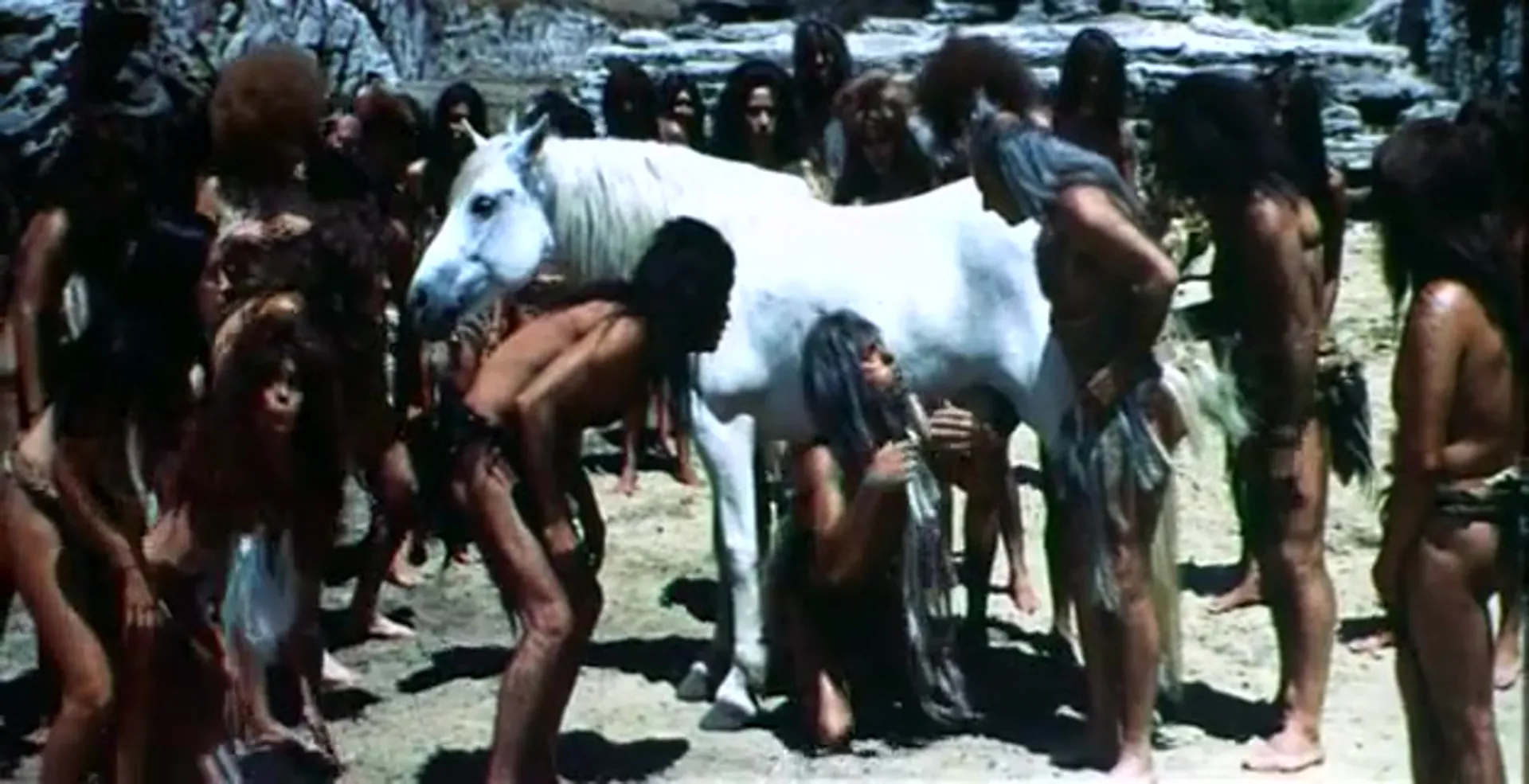 When Men Carried Clubs and Women Played Ding-Dong scene still 4