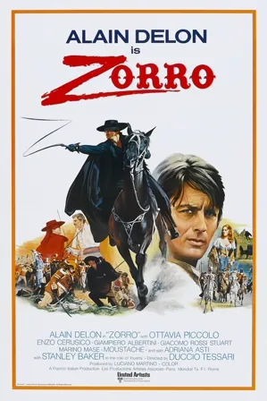 Zorro (1975) Movie Poster - SassyFlix