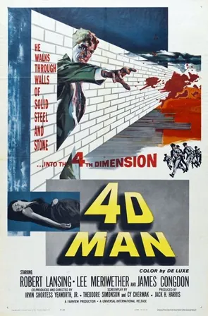 4D Man (1959) Movie Poster - SassyFlix