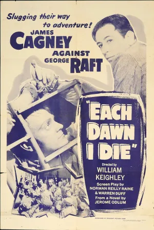 Each Dawn I Die (1939) Movie Poster - SassyFlix