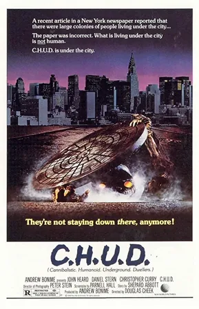 C.H.U.D. (1984) Movie Poster - SassyFlix