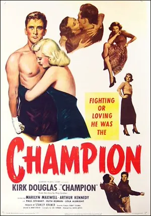 Champion (1949) Movie Poster - SassyFlix
