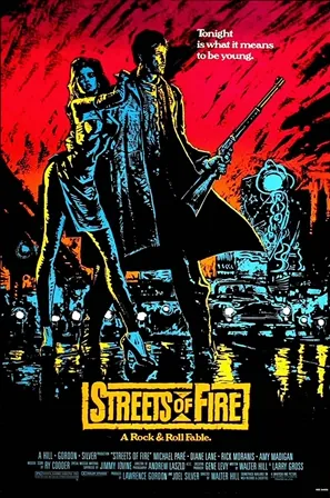 Streets of Fire (1984) Movie Poster - SassyFlix