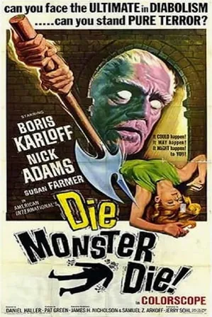 Die, Monster, Die! (1965) Movie Poster - SassyFlix