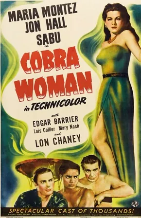 Cobra Woman (1944) Movie Poster - SassyFlix