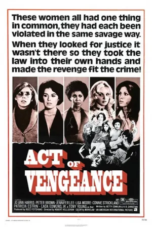 Act of Vengeance (1974) Movie Poster - SassyFlix