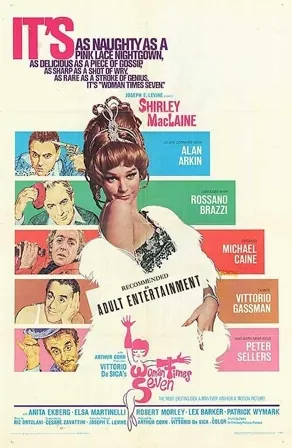 Woman Times Seven (1967) Movie Poster - SassyFlix