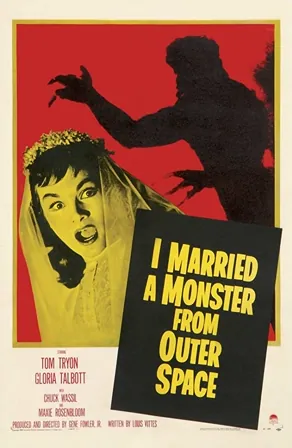 I Married a Monster from Outer Space (1958) Movie Poster - SassyFlix