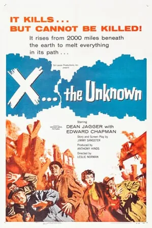 X: The Unknown (1956) Movie Poster - SassyFlix