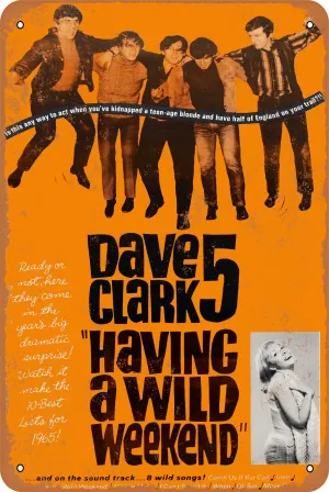 Having a Wild Weekend (1965) Movie Poster - SassyFlix
