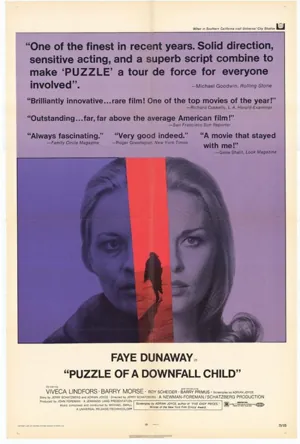 Puzzle of a Downfall Child (1970) Movie Poster - SassyFlix