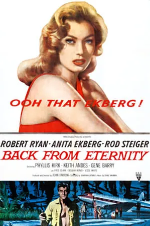 Back from Eternity (1956) Movie Poster - SassyFlix