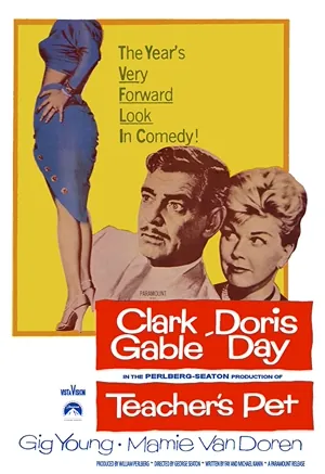 Teacher's Pet (1958) Movie Poster - SassyFlix