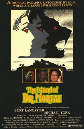 The Island of Dr. Moreau (1977) Movie Poster - SassyFlix