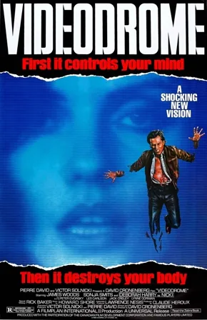 Videodrome (1983) Movie Poster - SassyFlix