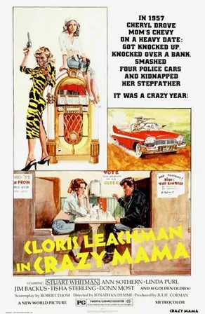 Crazy Mama (1975) Movie Poster - SassyFlix