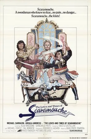 The Loves and Times of Scaramouche (1976) Movie Poster - SassyFlix