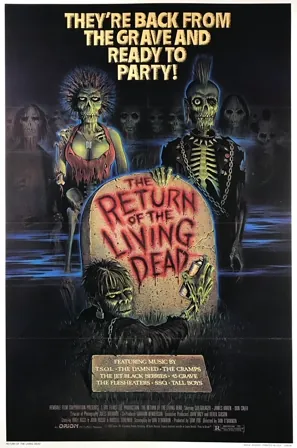 The Return of the Living Dead (1985) Movie Poster - SassyFlix