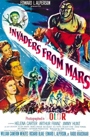 Invaders from Mars (1953) Movie Poster - SassyFlix