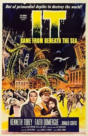 It Came from Beneath the Sea (1955) Movie Poster - SassyFlix