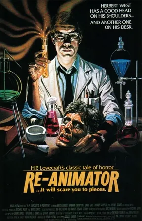 Re-Animator (1985) Movie Poster - SassyFlix