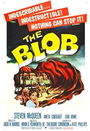 The Blob (1958) Movie Poster - SassyFlix