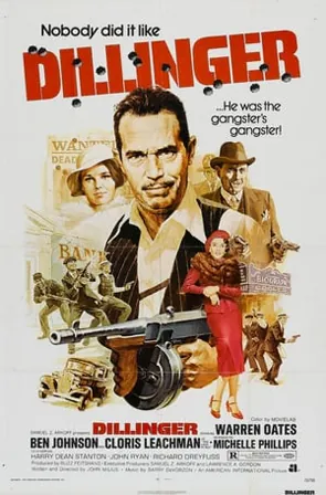 Dillinger (1973) Movie Poster - SassyFlix