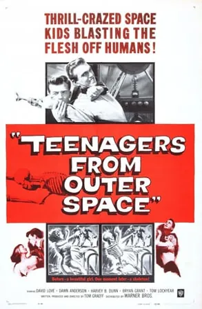 Teenagers from Outer Space (1959) Movie Poster - SassyFlix
