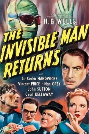 The Invisible Man Returns (1940) Movie Poster - SassyFlix