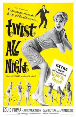 Twist All Night (1961) Movie Poster - SassyFlix