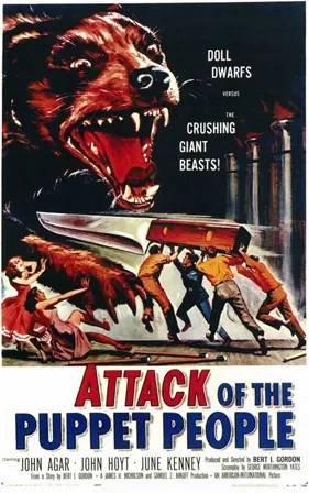 Attack of the Puppet People (1958) Movie Poster - SassyFlix