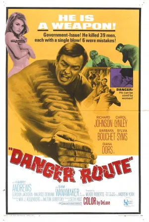 Danger Route (1967) Movie Poster - SassyFlix