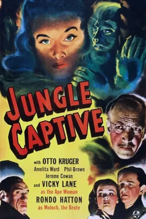 Jungle Captive (1945) Movie Poster - SassyFlix