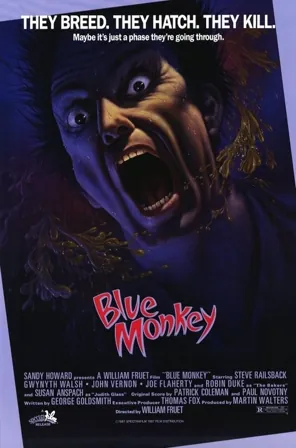 Blue Monkey (1987) Movie Poster - SassyFlix