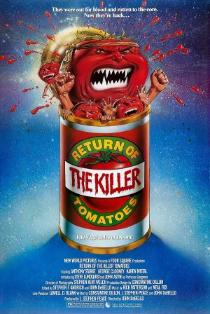 Return of the Killer Tomatoes! (1988) Movie Poster - SassyFlix