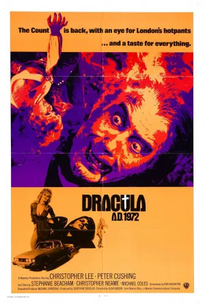 Dracula A.D. 1972 (1972) Movie Poster - SassyFlix