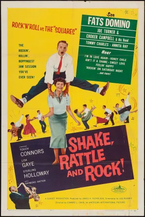 Shake, Rattle and Rock! (1956) Movie Poster - SassyFlix