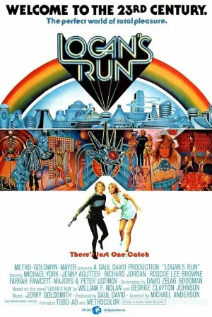 Logan's Run (1976) Movie Poster - SassyFlix
