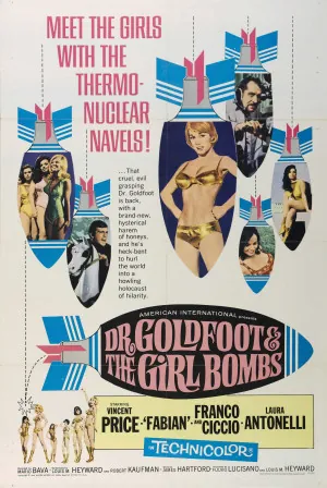 Dr. Goldfoot and the Girl Bombs (1966) Movie Poster - SassyFlix