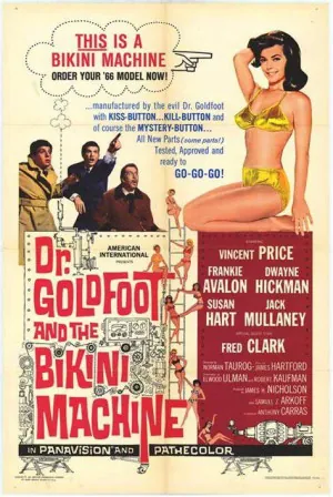 Dr. Goldfoot and the Bikini Machine (1965) Movie Poster - SassyFlix
