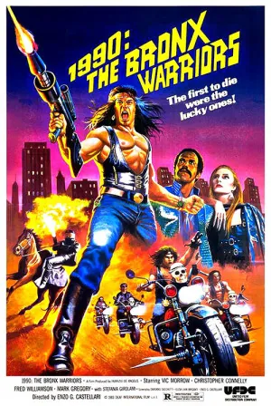 1990: The Bronx Warriors (1982) Movie Poster - SassyFlix
