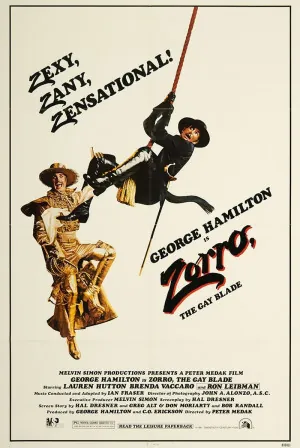 Zorro: The Gay Blade (1981) Movie Poster - SassyFlix